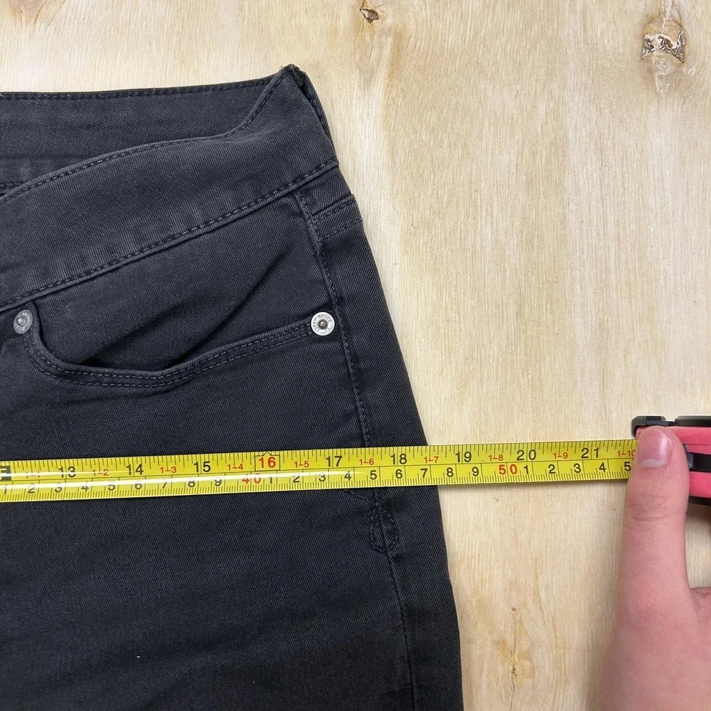 Lucky Brand Lolita Boot Jeans Womens 8 Charcoal Wash Gray Bootcut Mid Rise Denim - Picture 7 of 10
